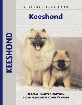 Hardcover Keeshond: A Comprehensive Owner's Guide Book