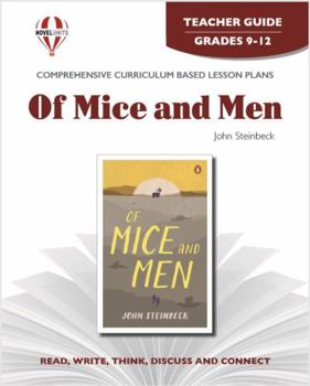 Paperback Of Mice and Men - Teacher Guide by Novel Units Book