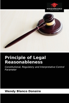 Paperback Principle of Legal Reasonableness Book