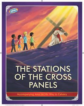 Paperback Poster - The Stations of the Cross Panels (14 in Set) [Multiple Languages] Book