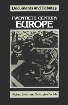 Paperback Twentieth-Century Europe Book