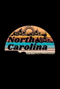 Paperback North Carolina: 110 Pages Notebook/Journal Book