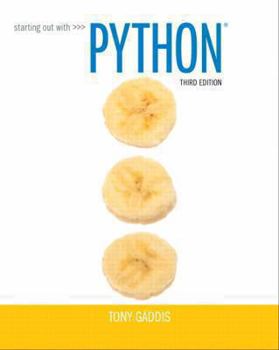 Paperback Starting Out with Python Book