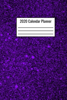 Paperback 2020 Calendar Planner: 2020 Planning Calendar 6x9 Plan Your Month To Month Schedule And Write Notes - 2020 Planner Journal Book