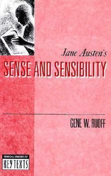 Paperback Jane Austen's Sense and Sensibility (Critical Studies of Key Texts) Book