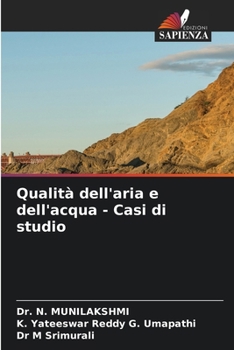 Paperback Qualità dell'aria e dell'acqua - Casi di studio [Italian] Book
