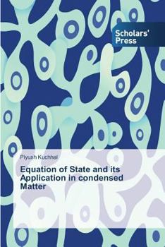Paperback Equation of State and its Application in condensed Matter Book