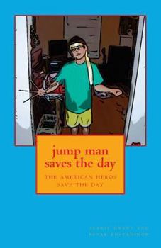 Paperback jump man saves the day Book