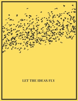 Paperback Birds Notebook - LET THE IDEAS FLY Book