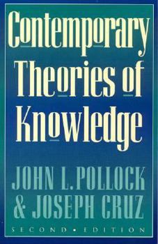 Hardcover Contemporary Theories of Knowledge Book