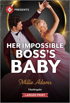 Mass Market Paperback Her Impossible Boss's Baby [Large Print] Book