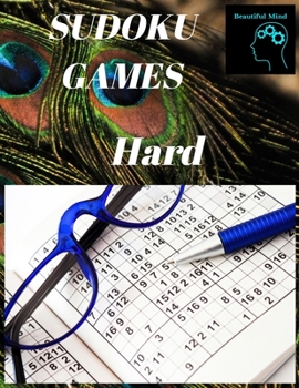 Paperback Sudoku Games: Hard Book