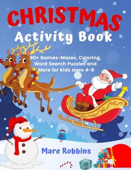 Paperback Christmas Activity Book