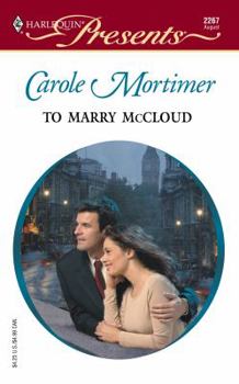 To Marry McCloud - Book #2 of the Bachelor Cousins