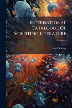 Paperback International Catalogue Of Scientific Literature: Bacteriology; Volume 4 Book