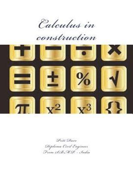 Paperback Calculus in construction Book