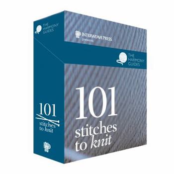 Cards 101 Stitches to Knit [With 8 Page Booklet] Book