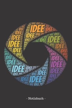 Idee: Notizblock | Notizbuch | DIN A5, 120 Seiten | Gepunket, dotted, punktkariert, dot grid | Notizen, Termine, Planer, Tagebuch, Organisation | Wortwolke Geschenk (German Edition)
