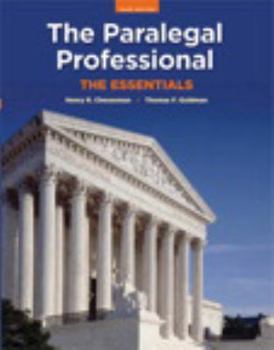 Paperback The Paralegal Professional with Student Access Code: The Essentials Book