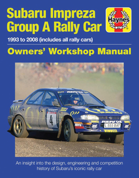 Hardcover Subaru Impreza Wrc Rally Car Book
