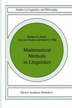 Paperback Mathematical Methods in Linguistics Book