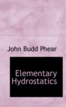 Hardcover Elementary Hydrostatics Book