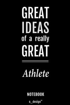 Notebook for Athletes / Athlete: awesome handy Note Book [120 blank lined ruled pages]