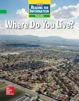 Paperback Reading for Information, On Level Student Reader, Geography - Where Do You Live?, Grade 2 Book