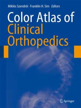 Hardcover Color Atlas of Clinical Orthopedics Book