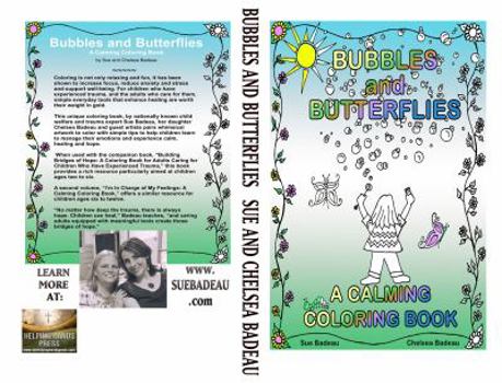 Paperback Bubbles and Butterflies A Calming Coloring Book