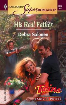 Mass Market Paperback His Real Father [Large Print] Book