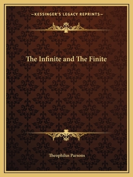 Paperback The Infinite and The Finite Book