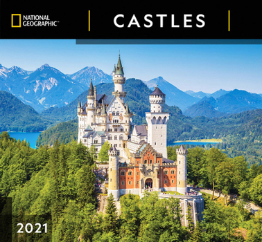 Calendar Cal 2021- National Geographic Castles Wall Book