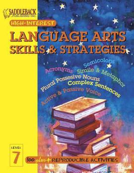 Paperback Language Arts Skills & Strategies Level 7 Book