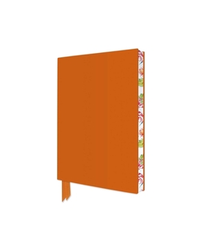 Misc. Orange Artisan Pocket Journal (Flame Tree Journals) Book