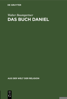 Hardcover Das Buch Daniel [German] Book