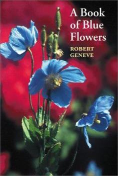 Hardcover Book of Blue Flowers Book