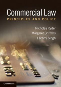 Paperback Commercial Law: Principles and Policy Book