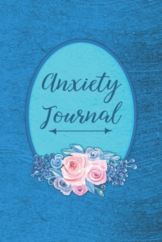Paperback Anxiety Journal: Mood Tracker - Notebook Log For Daily Stressors And Emotional Triggers - Stress Relief Diary Book