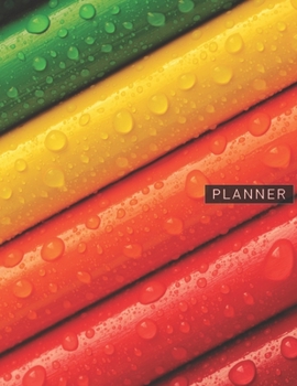 Planner: Pencils 2 Year Weekly Planning Organizer | 2020 - 2021 | Puzzle Who What How Why Cover | January 20 - December 21 | Writing Notebook | ... | Plan Days, Set Goals & Get Stuff Done