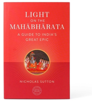 Hardcover Light on the Mahabharata: A Guide to India's Great Epic Book
