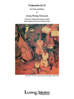 Paperback Viola Concerto In G: Part(s) (Master String Series) Book
