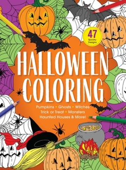 Paperback Halloween Coloring Book