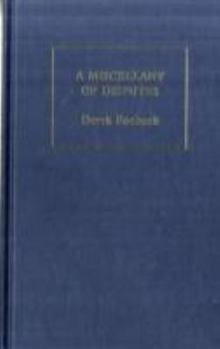 Hardcover Miscellany of Disputes Book