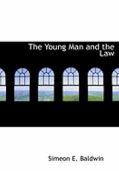 Paperback The Young Man and the Law [Large Print] Book