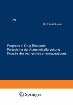 Paperback Progress in Drug Research / Fortschritte Der Arzneimittelforschung / Progrès Des Recherches Pharmaceutiques Book