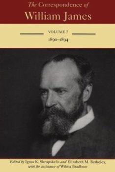 Hardcover The Correspondence of William James: 1890-1894 Book