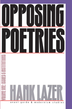 Paperback Opposing Poetries: Part One: Issues and Institutions Volume 1 Book