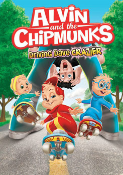 DVD Alvin and the Chipmunks: Driving Dave Crazier Book