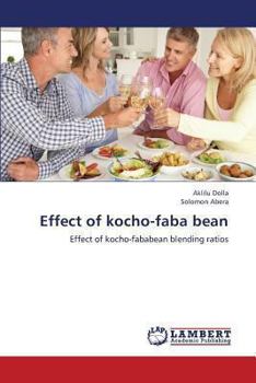 Paperback Effect of Kocho-Faba Bean Book